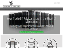 Tablet Screenshot of mfsp.com